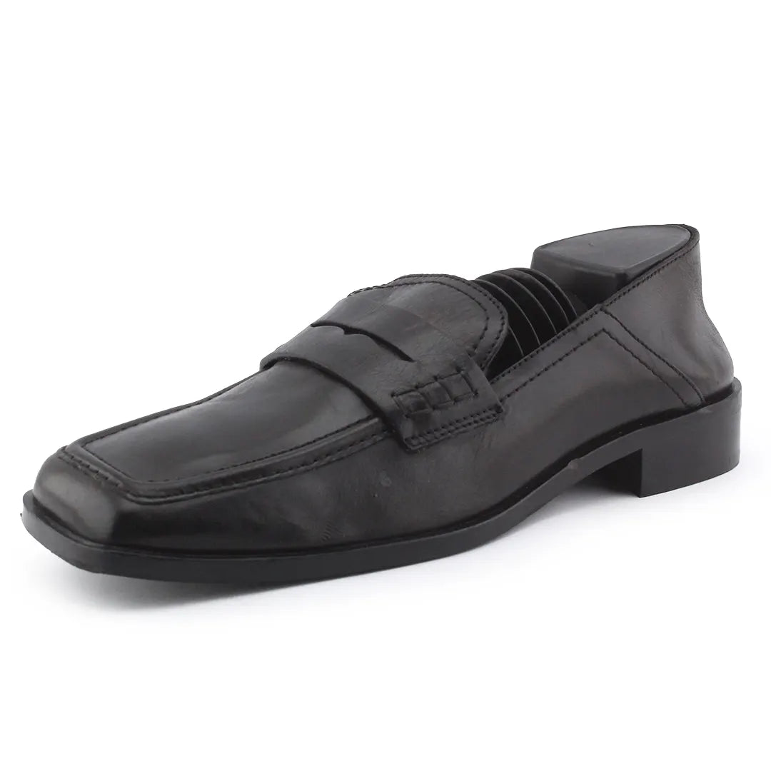 Massimo Dutti Penny Strap Loafers