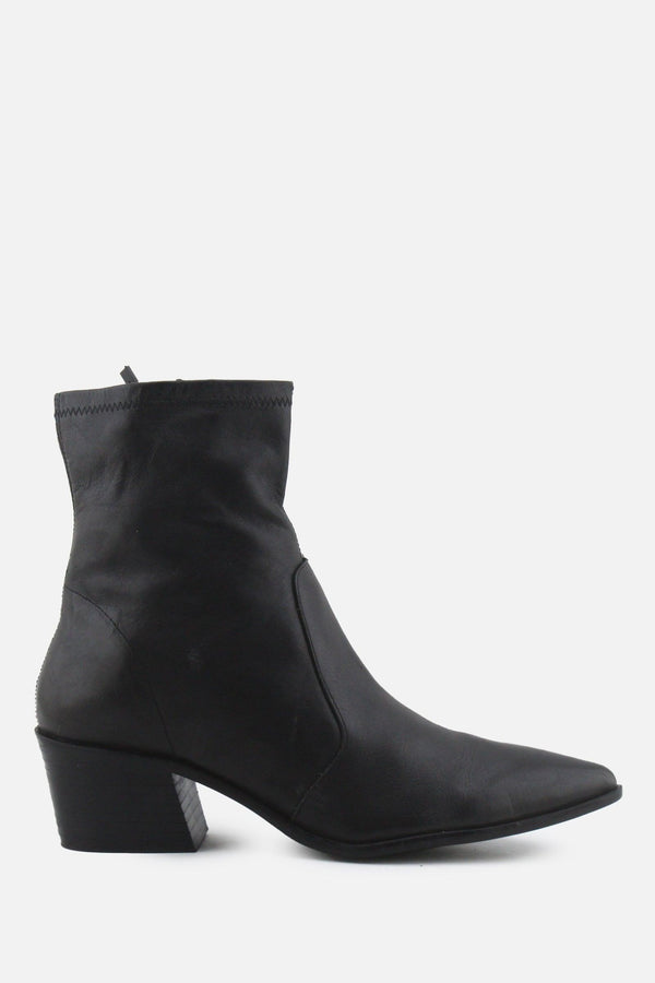 Zara Zipper Block Ankle Boots | 100% Authentic Leather