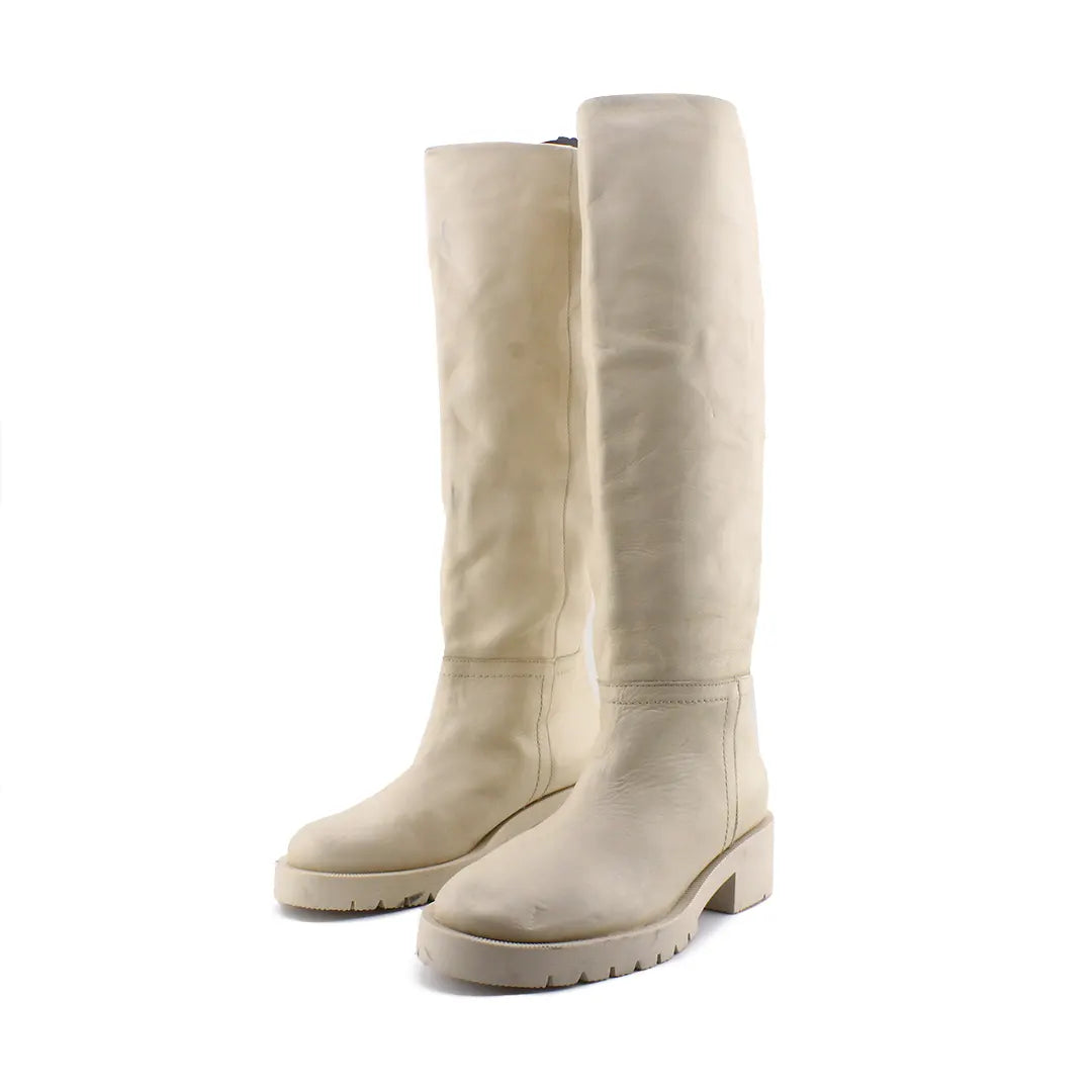 Zara Knee High Boots (100% Authentic Leather)