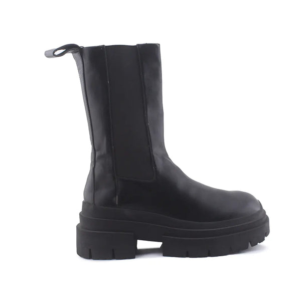 Zara Stretchable Chelsea Ankle Boots (100% Authentic Leather)