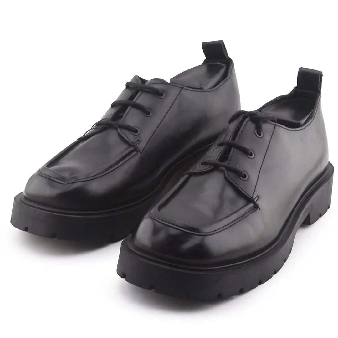 Zara Lace Up Platform Shoes