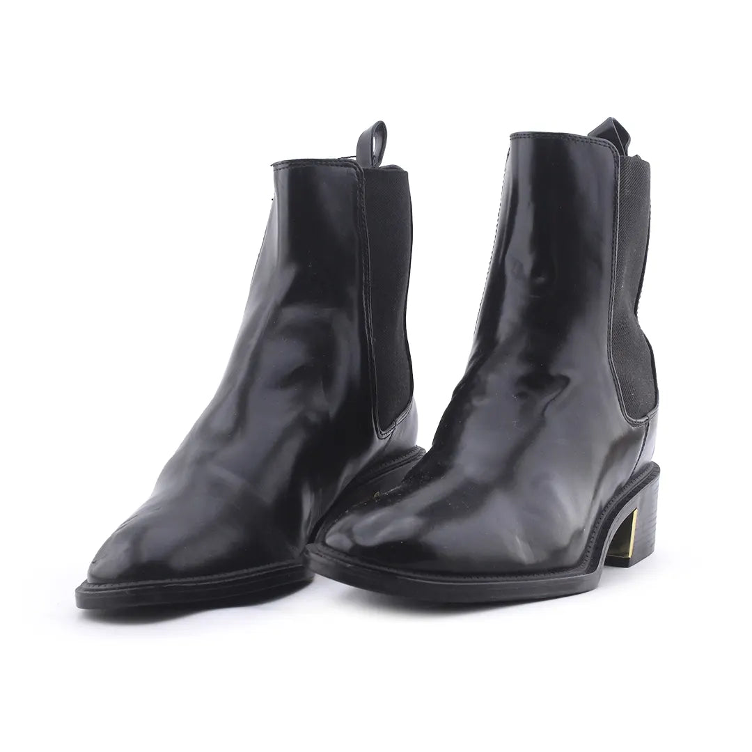 Zara Stretchable Ankle Boot | 100% Authentic Leather
