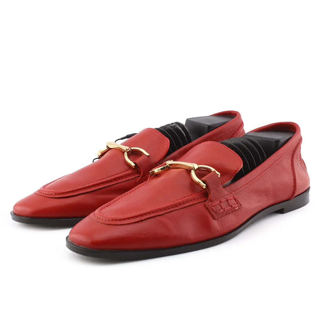 Zara Penny Strap Loafers