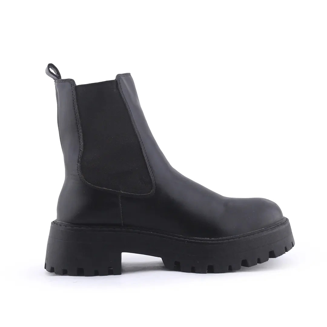 Pull & Bear Stretchable Ankle Boot | 100% Authentic Leather