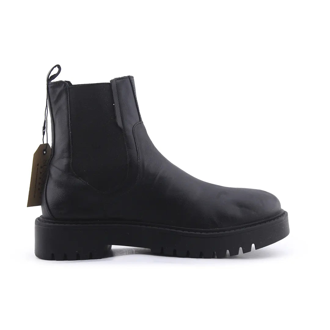 Pull & Bear Stretchable Ankle Boot | 100% Authentic Leather