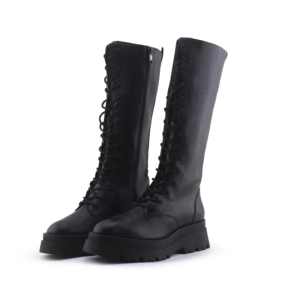 Stradivarius Knee High Boots (100% Authentic Leather)