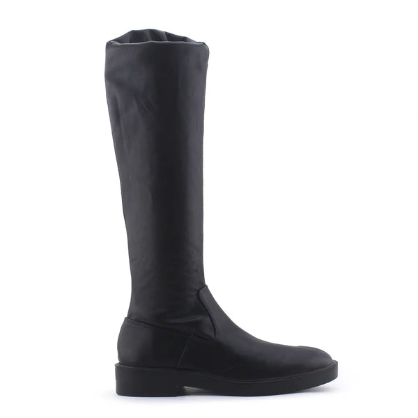 Stradivarius Zipper Over The Knee Boots (100% Authentic Leather)