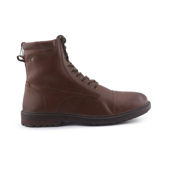Lefties Lace Up Combat Ankle Boots (100% Authentic Leather)