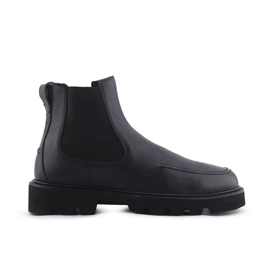 Massimo Dutti Stretchable Ankle Boot | 100% Authentic Leather