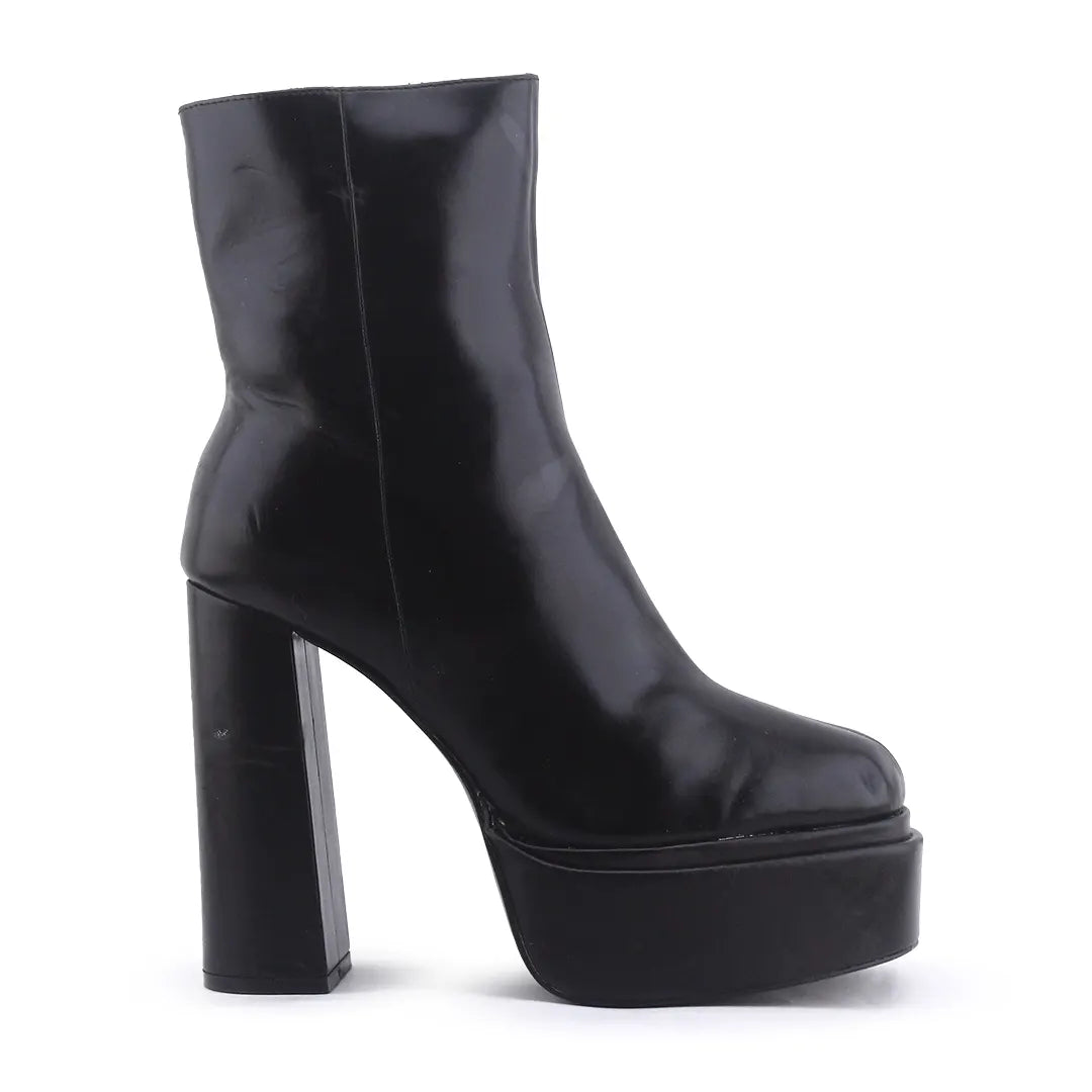 Zara Zipper Ankle Boot | 100% Authentic Leather