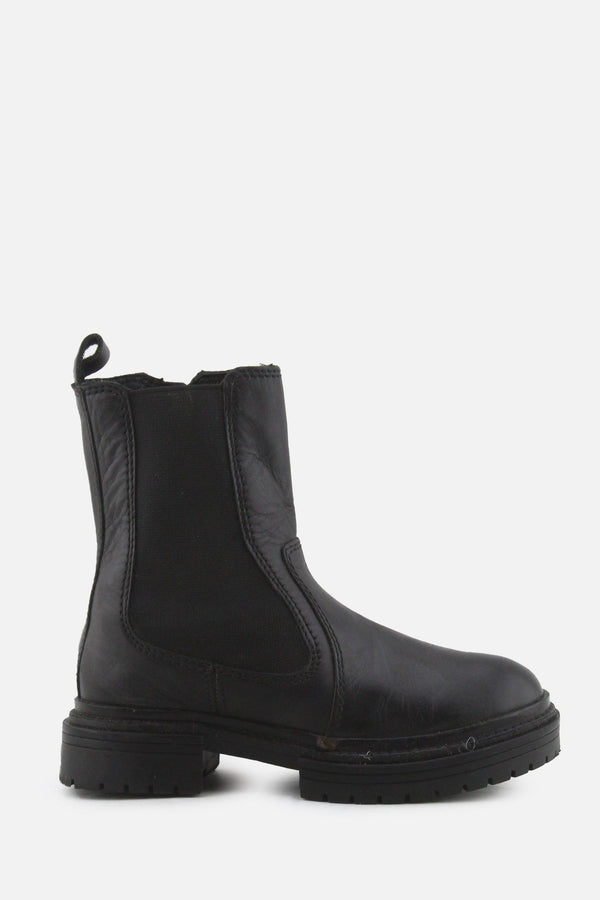 Zara Zipper Stretchable Chelsea Ankle Boots | 100% Authentic Leather