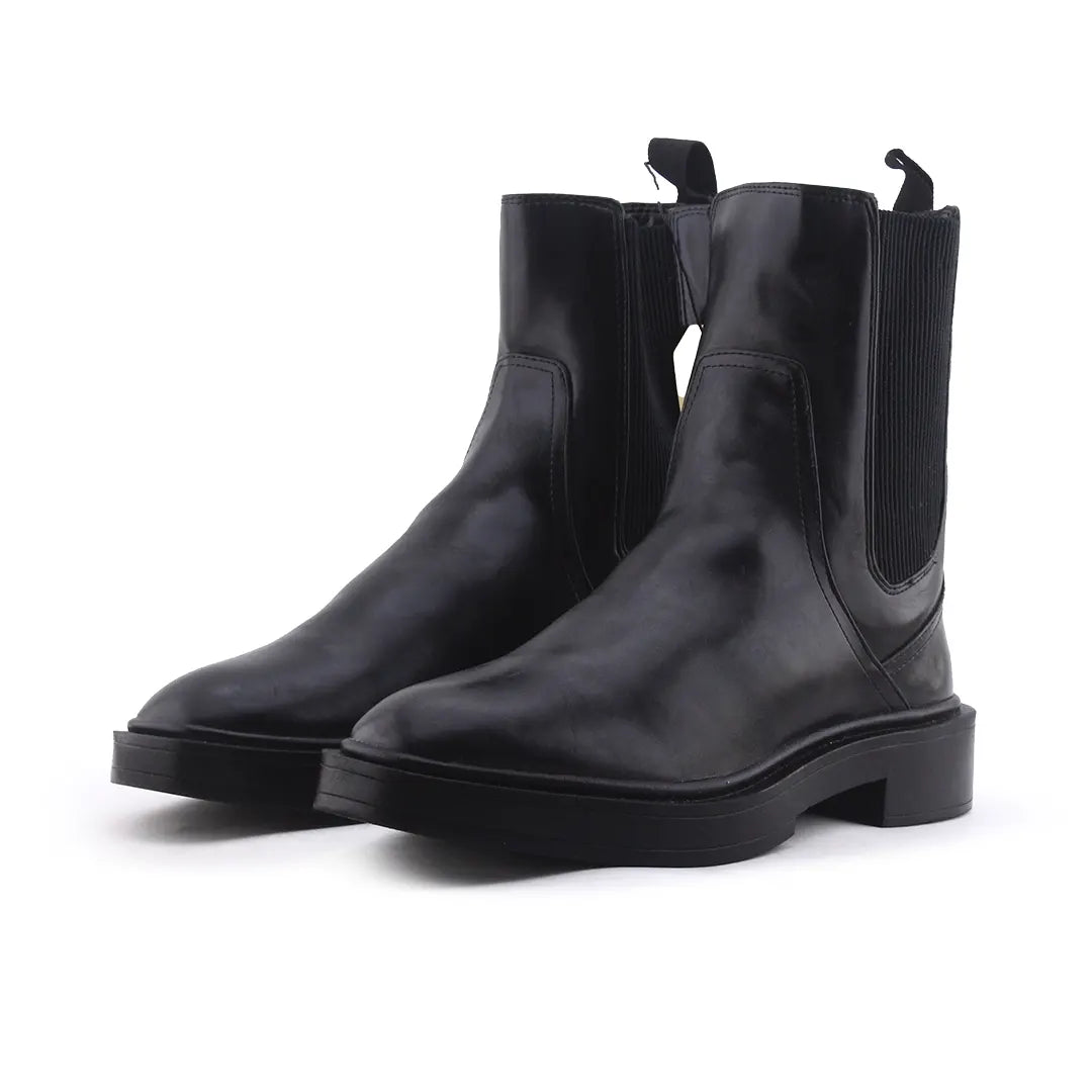 Zara Stretchable Ankle Boot | 100% Authentic Leather