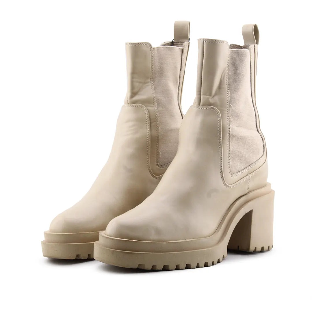 Zara Stretchable Ankle Boot | 100% Authentic Leather