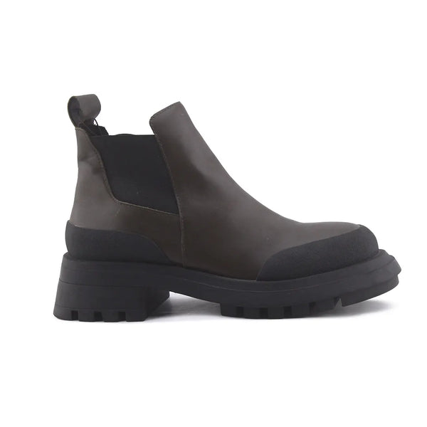 Zara Stretchable Chelsea Ankle Boots (100% Authentic Leather)