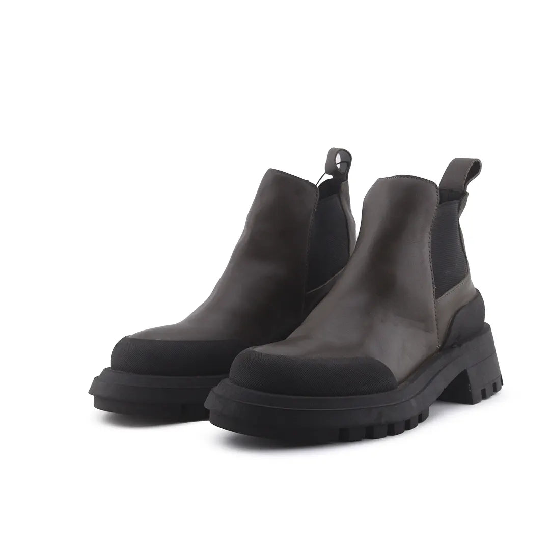 Zara Stretchable Chelsea Ankle Boots (100% Authentic Leather)