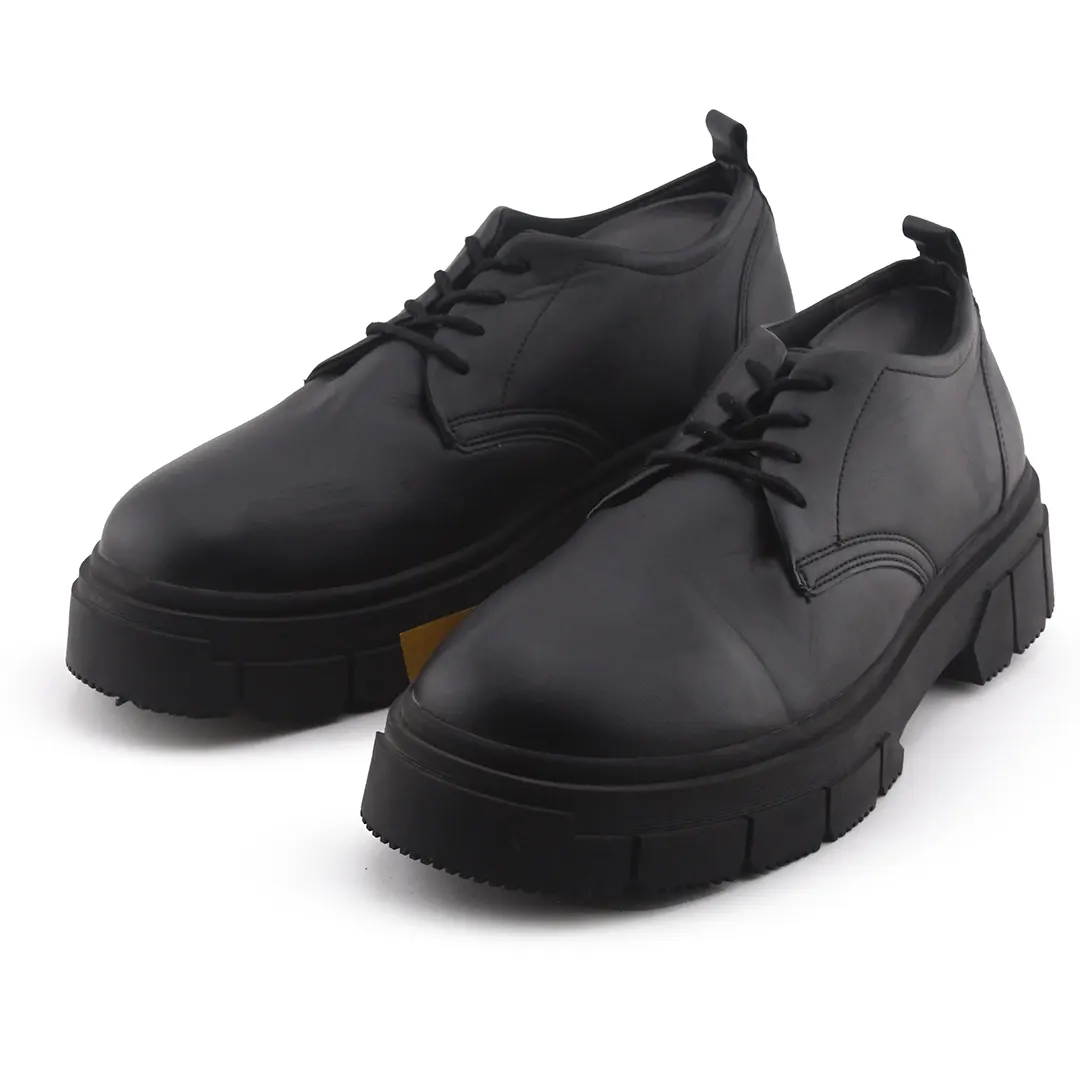 Bershka Lace Up Platform Shoes