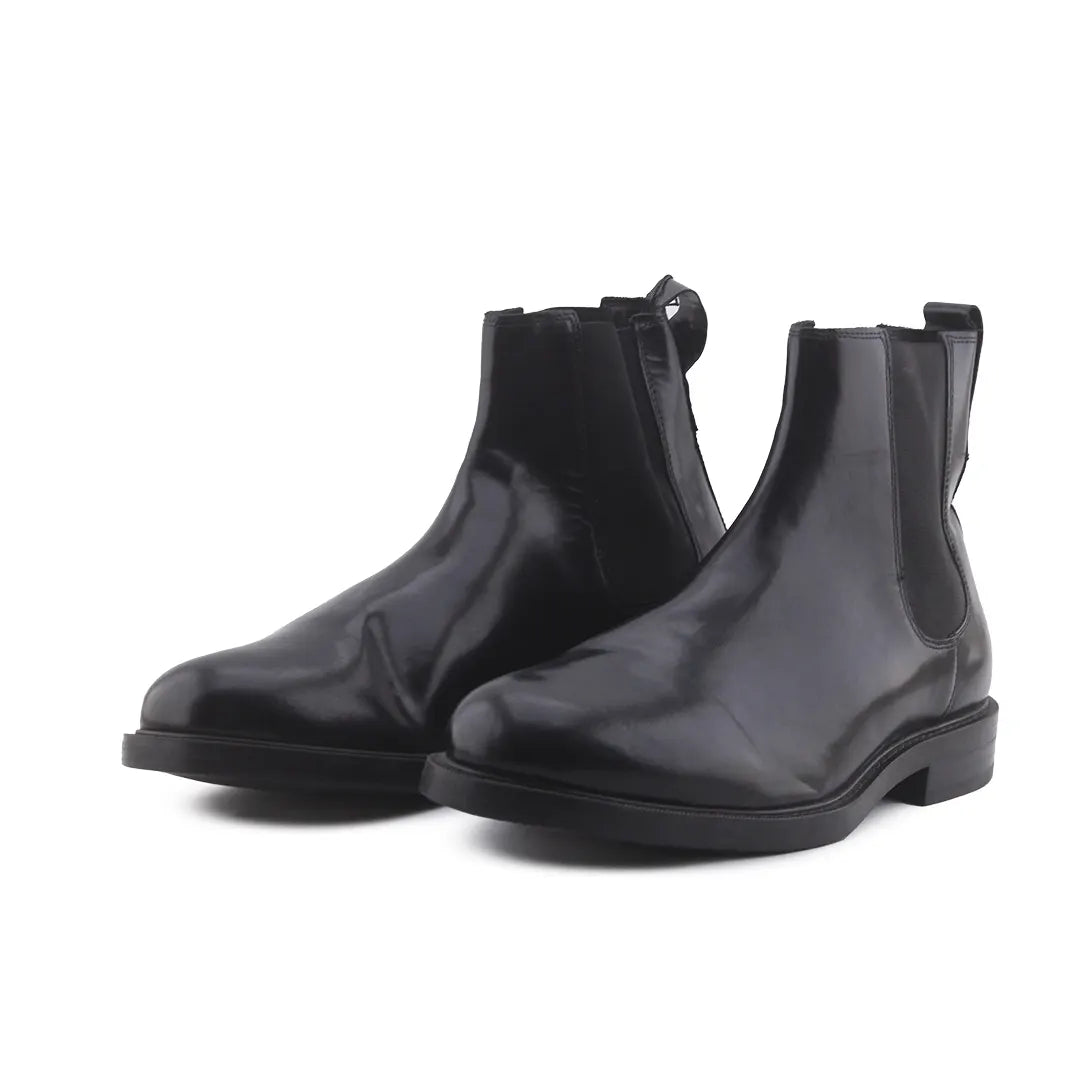 Zara Stretchable Chelsea Ankle Boots (100% Authentic Leather)