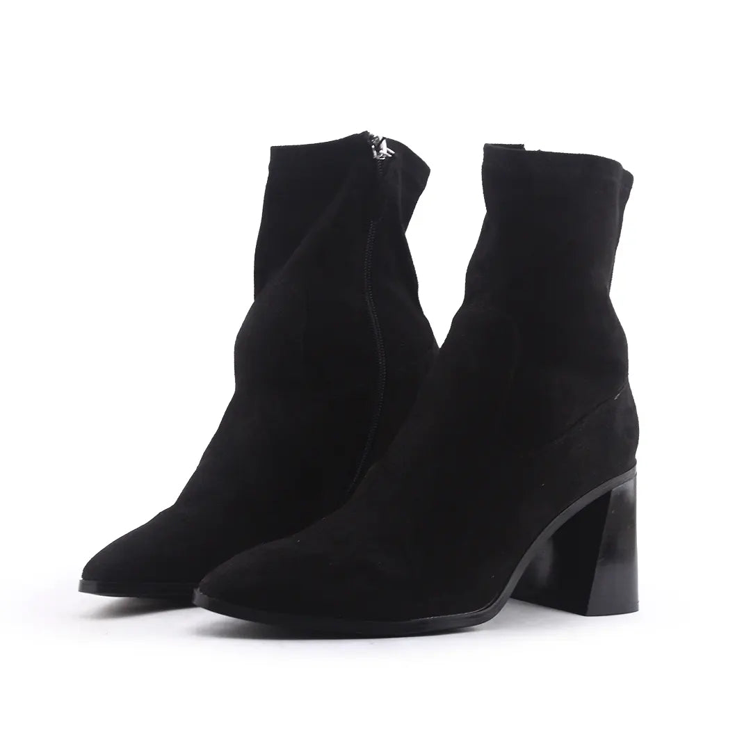 Lefties Suede Ankle Boot