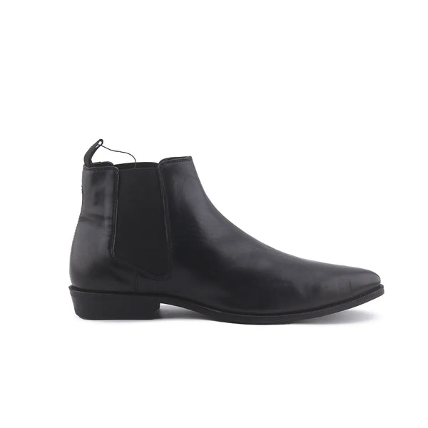 Zara Stretchable Chelsea Ankle Boots (100% Authentic Leather)