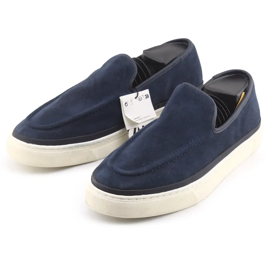 Zara Suede Slip On Loaferss