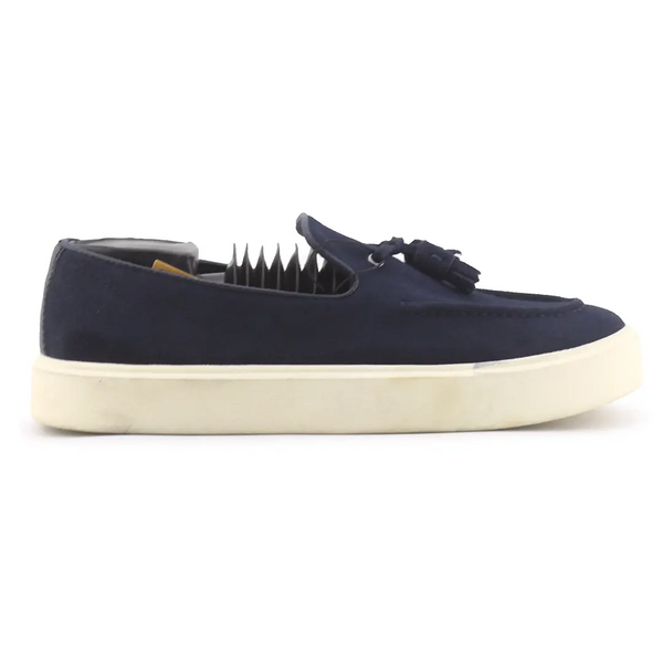 Zara Suede Penny Loaferss