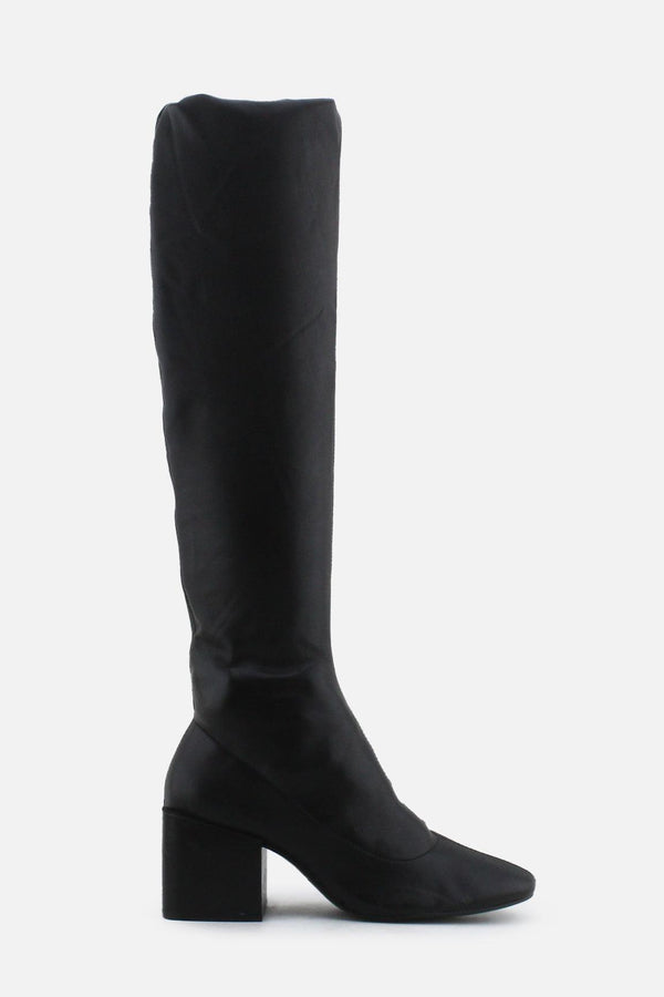 Zara Zipper Block Over The Knee Boots | 100% Authentic Leather