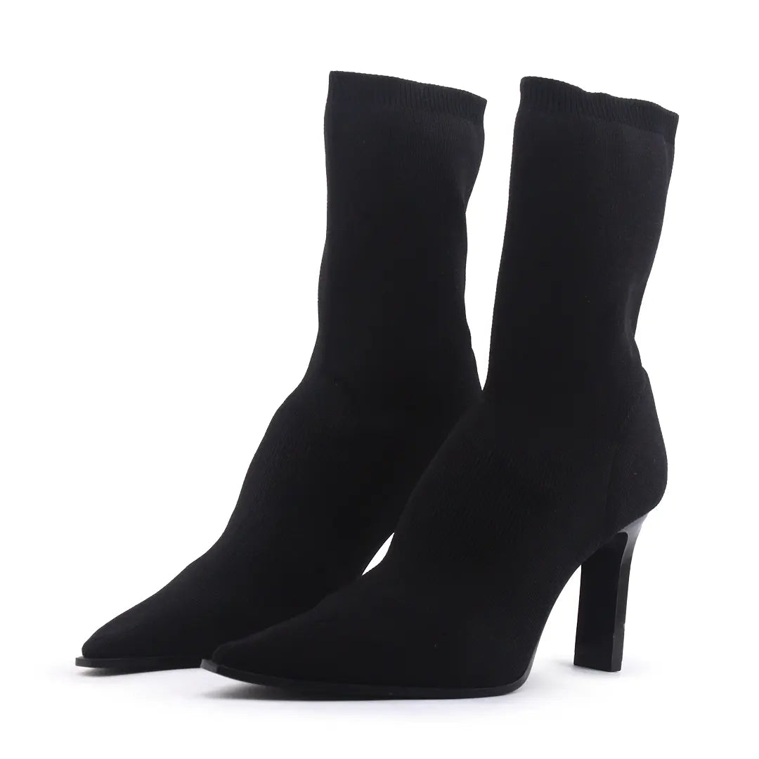 Stradivarius Sock Ankle Boot