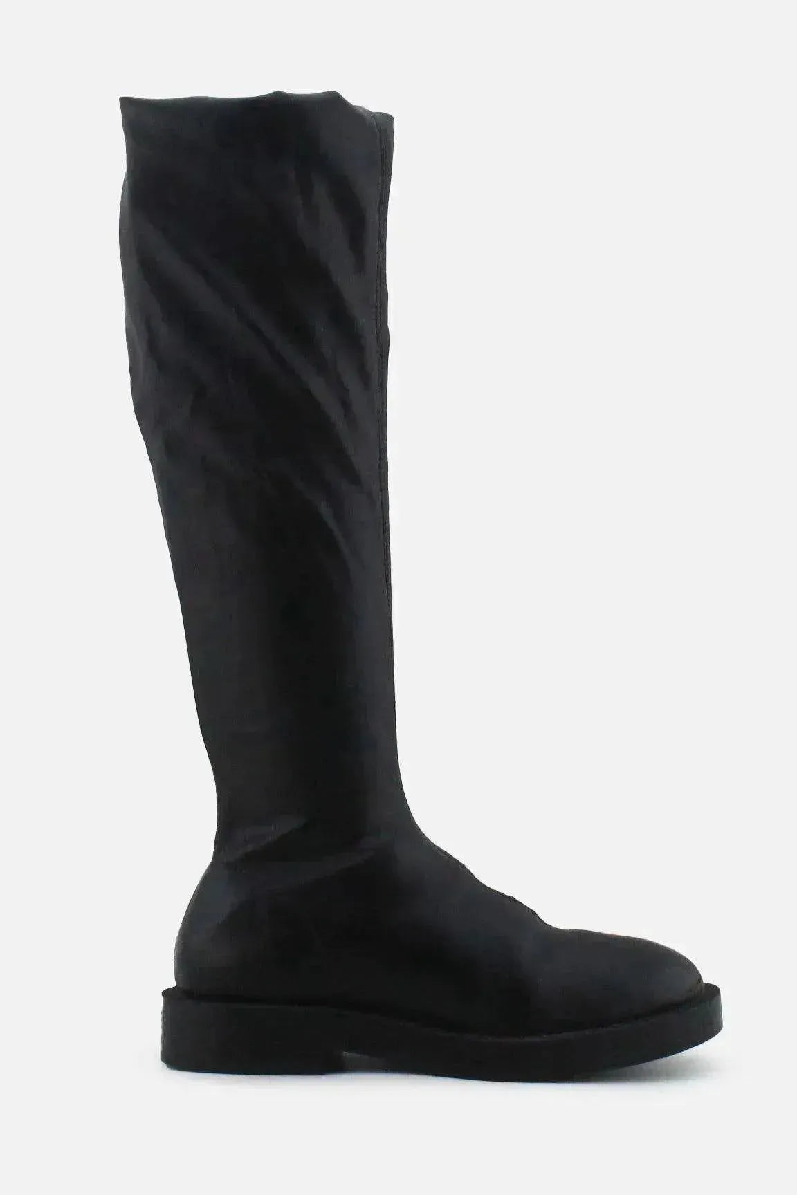 Zara Zipper Thigh High Boots | 100% Authentic Leather - sundaybazar