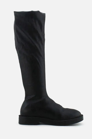 Zara Zipper Thigh High Boots | 100% Authentic Leather - sundaybazar