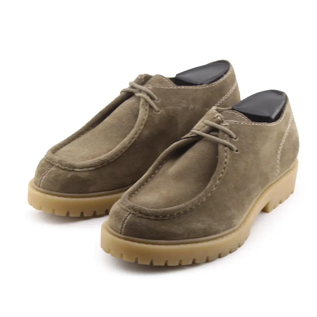 Zara Suede Lace Up Shoes,