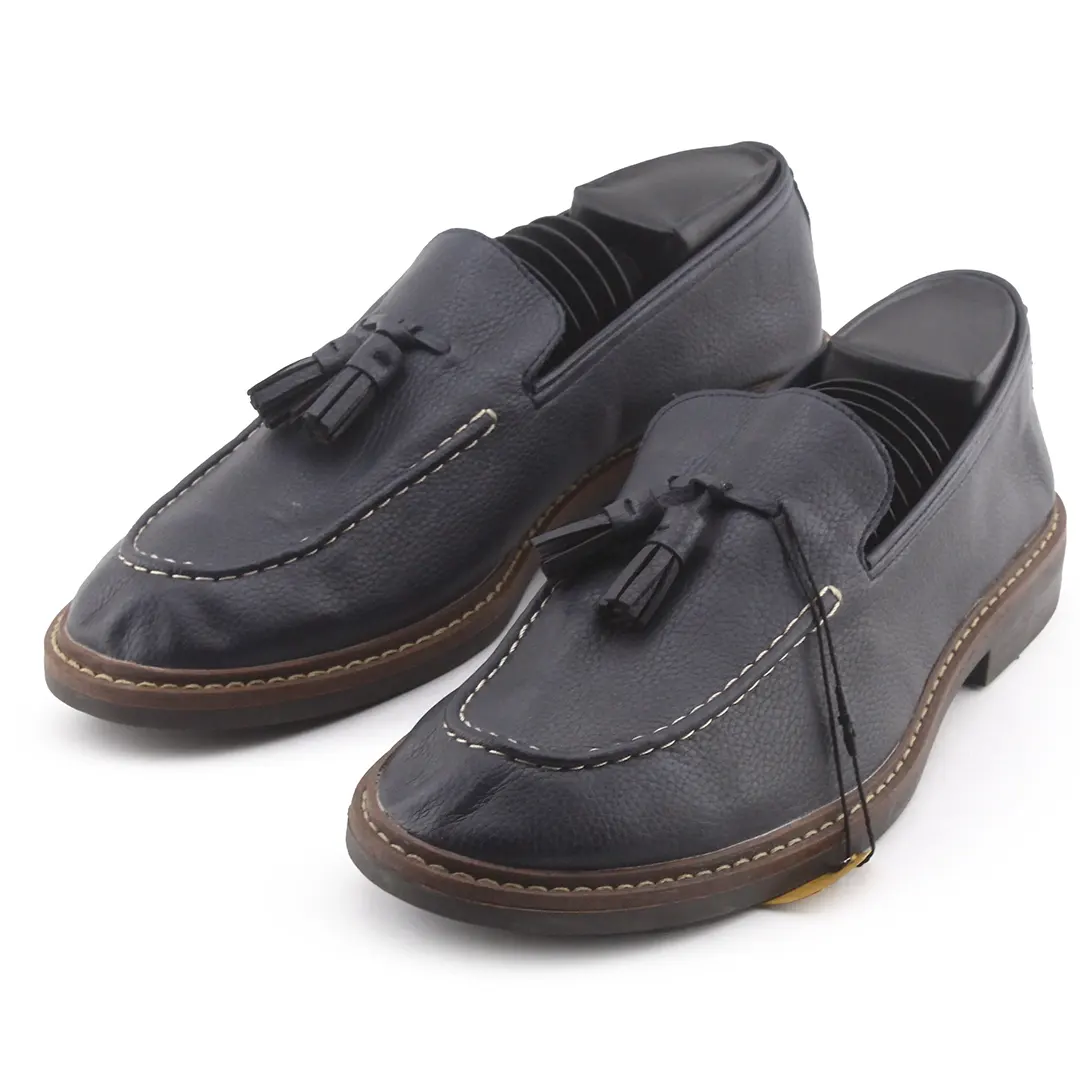 Zara Leather Penny Loaferss