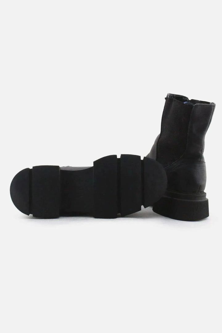 Zara Stretchable Chelsea Ankle Boots | 100% Authentic Leather - sundaybazar
