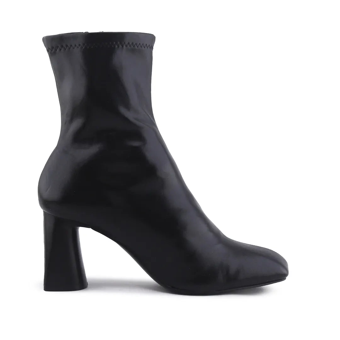 Stradivarius Zipper Ankle Boot | 100% Authentic Leather