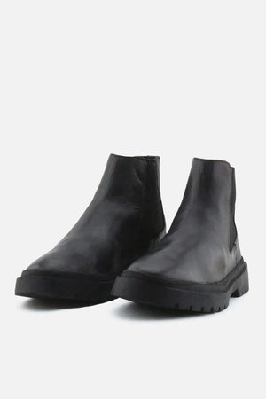 Zara Stretchable Chelsea Ankle Boots | 100% Authentic Leather - sundaybazar