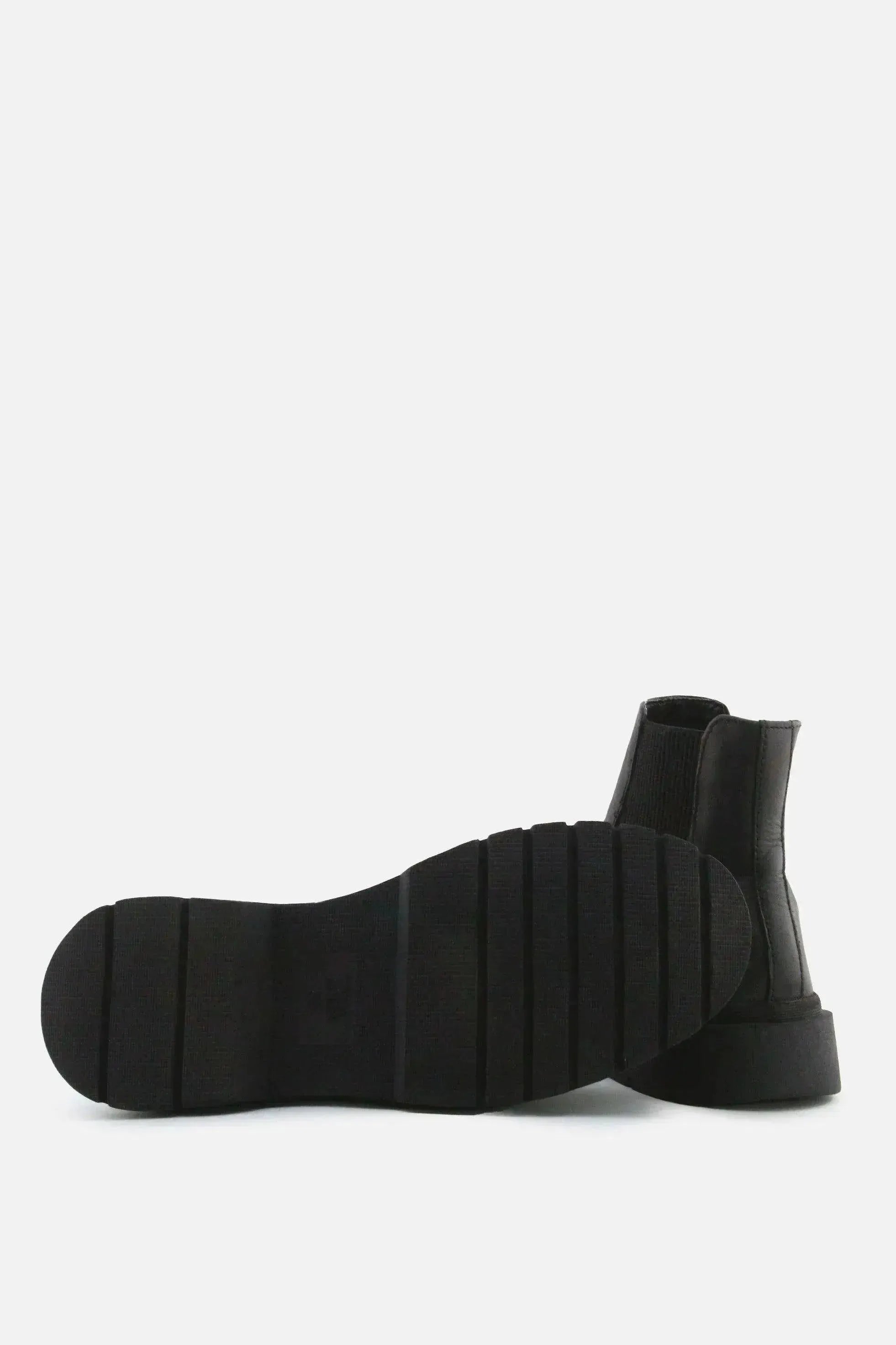 Zara Stretchable Chelsea Ankle Boots | 100% Authentic Leather - sundaybazar