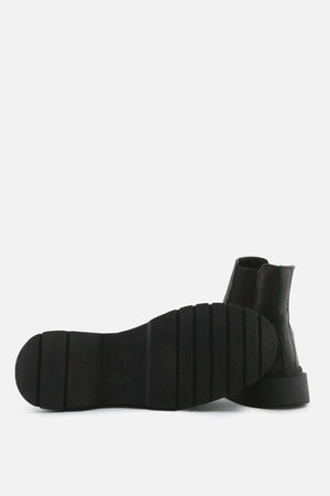 Zara Stretchable Chelsea Ankle Boots | 100% Authentic Leather - sundaybazar