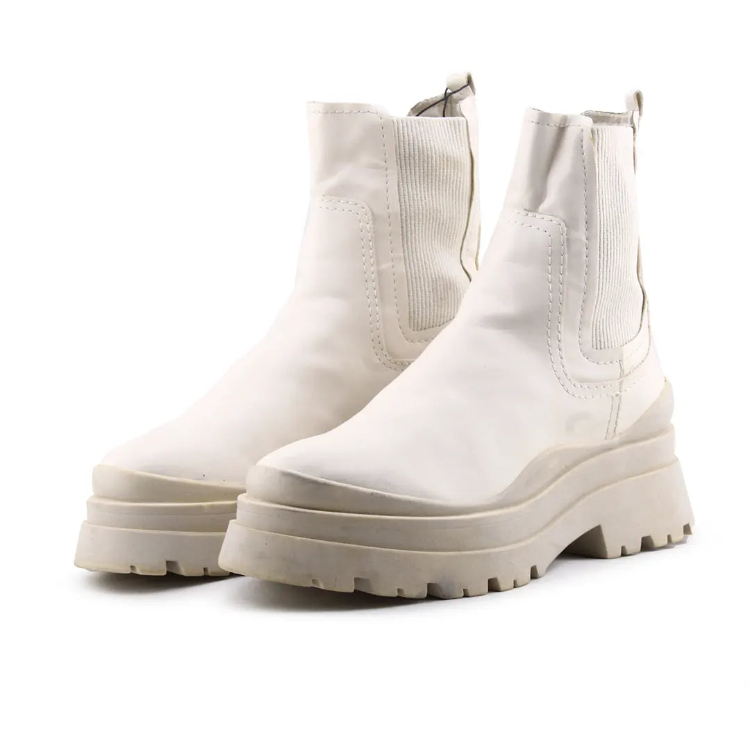 Stradivarius Stretchable Ankle Boot | 100% Authentic Leather