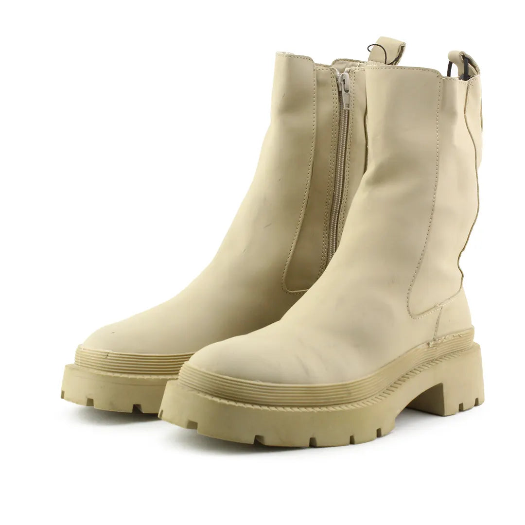 Zara Zipper Ankle Boot | 100% Authentic Leather