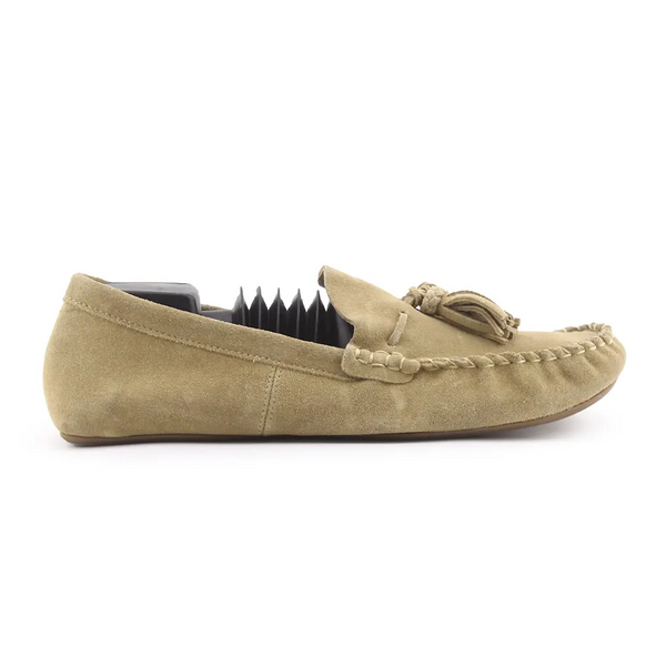 Zara Suede Penny Loafers