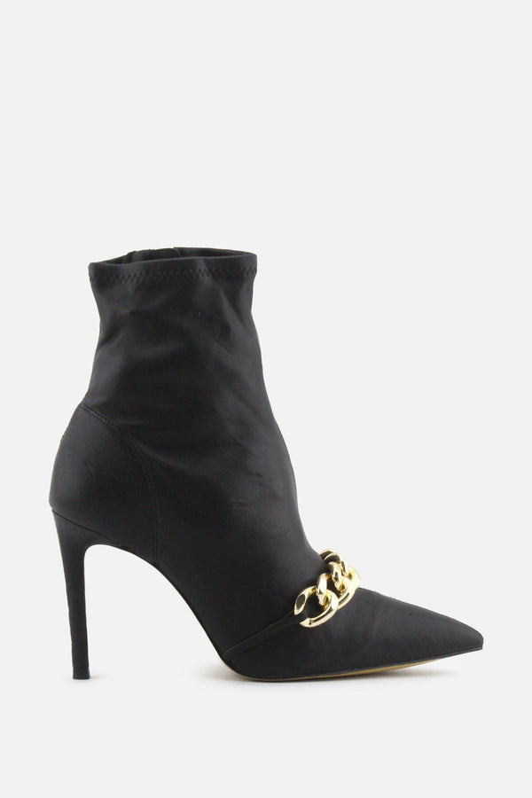 Zara Zipper Stilettos Ankle Boots | 100% Authentic Leather