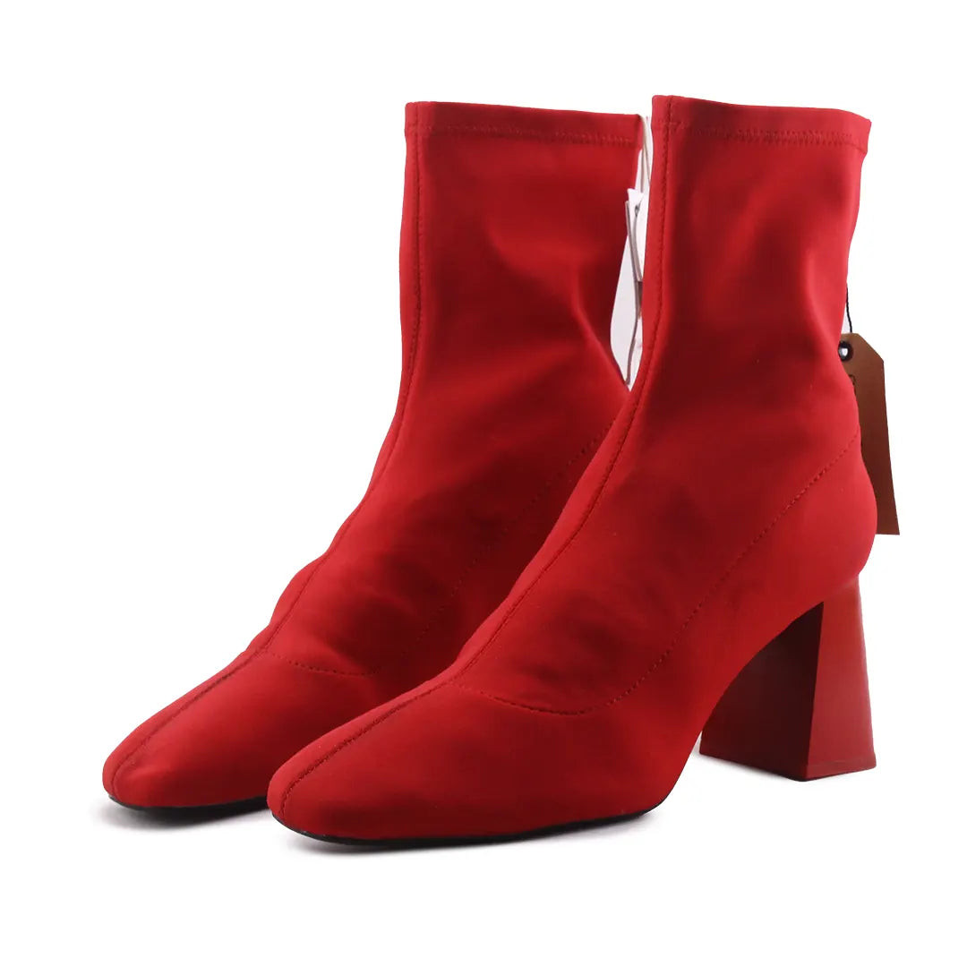 Stradivarius Textile Ankle Boot