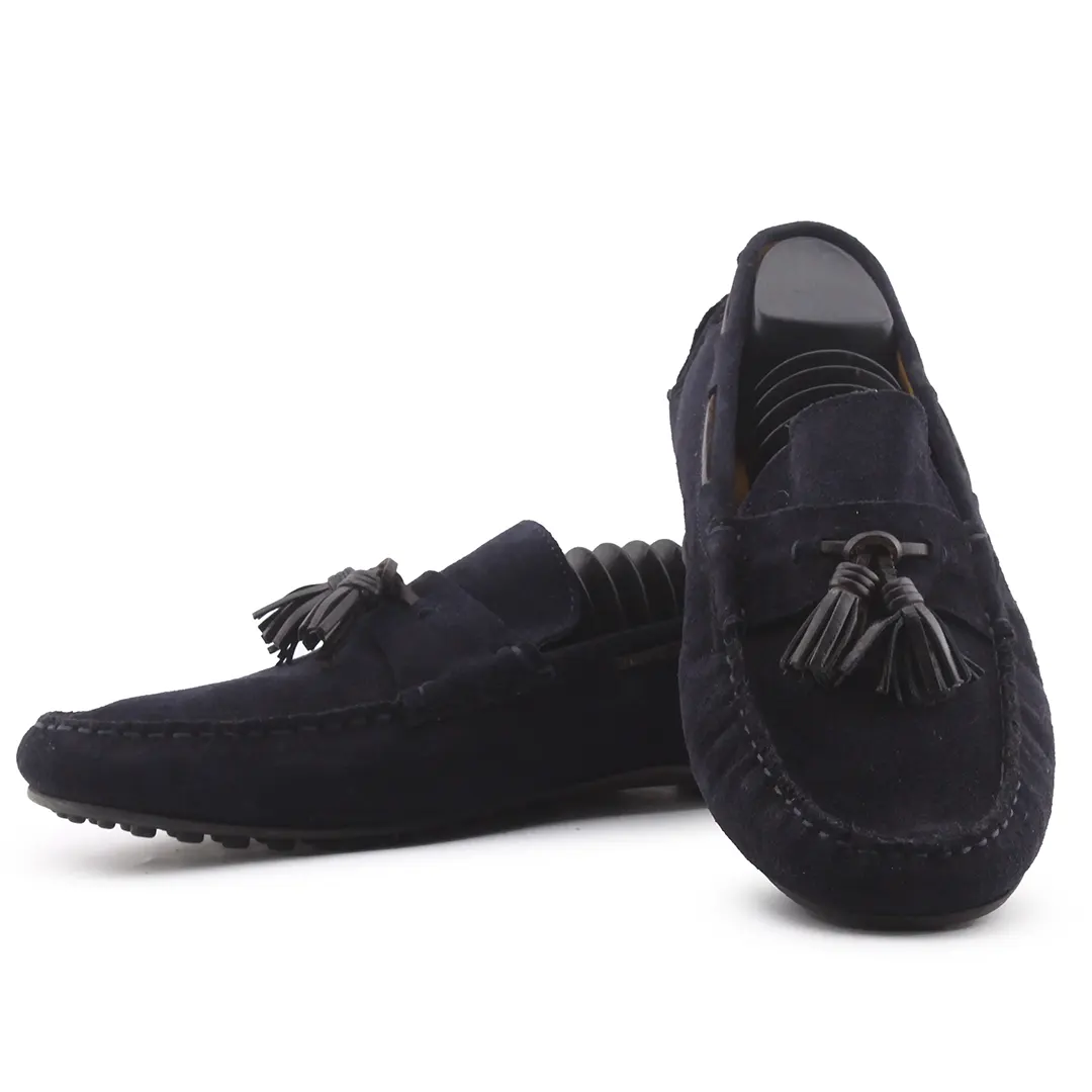 Zara Suede Dockside Loafers