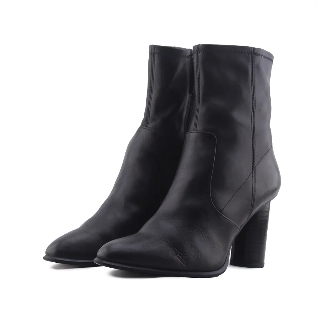 Zara Zipper Ankle Boot | 100% Authentic Leather