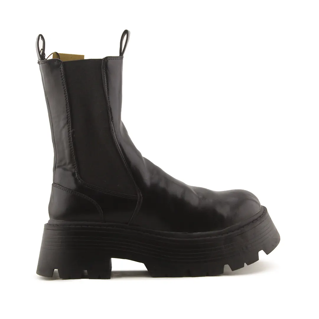 Pull & Bear Stretchable Ankle Boot | 100% Authentic Leather