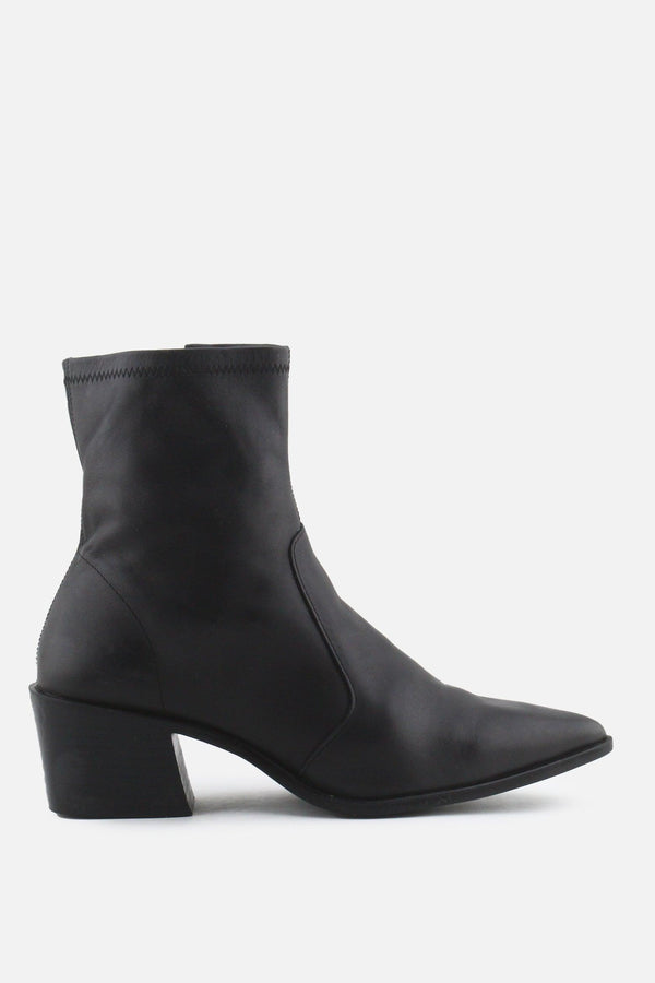 Zara Zipper Block Ankle Boots | 100% Authentic Leather