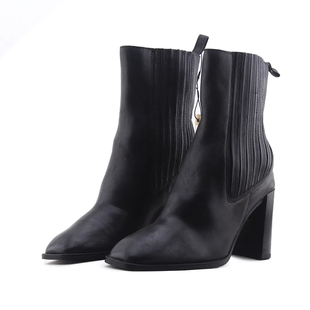 Zara Stretchable Ankle Boot | 100% Authentic Leather