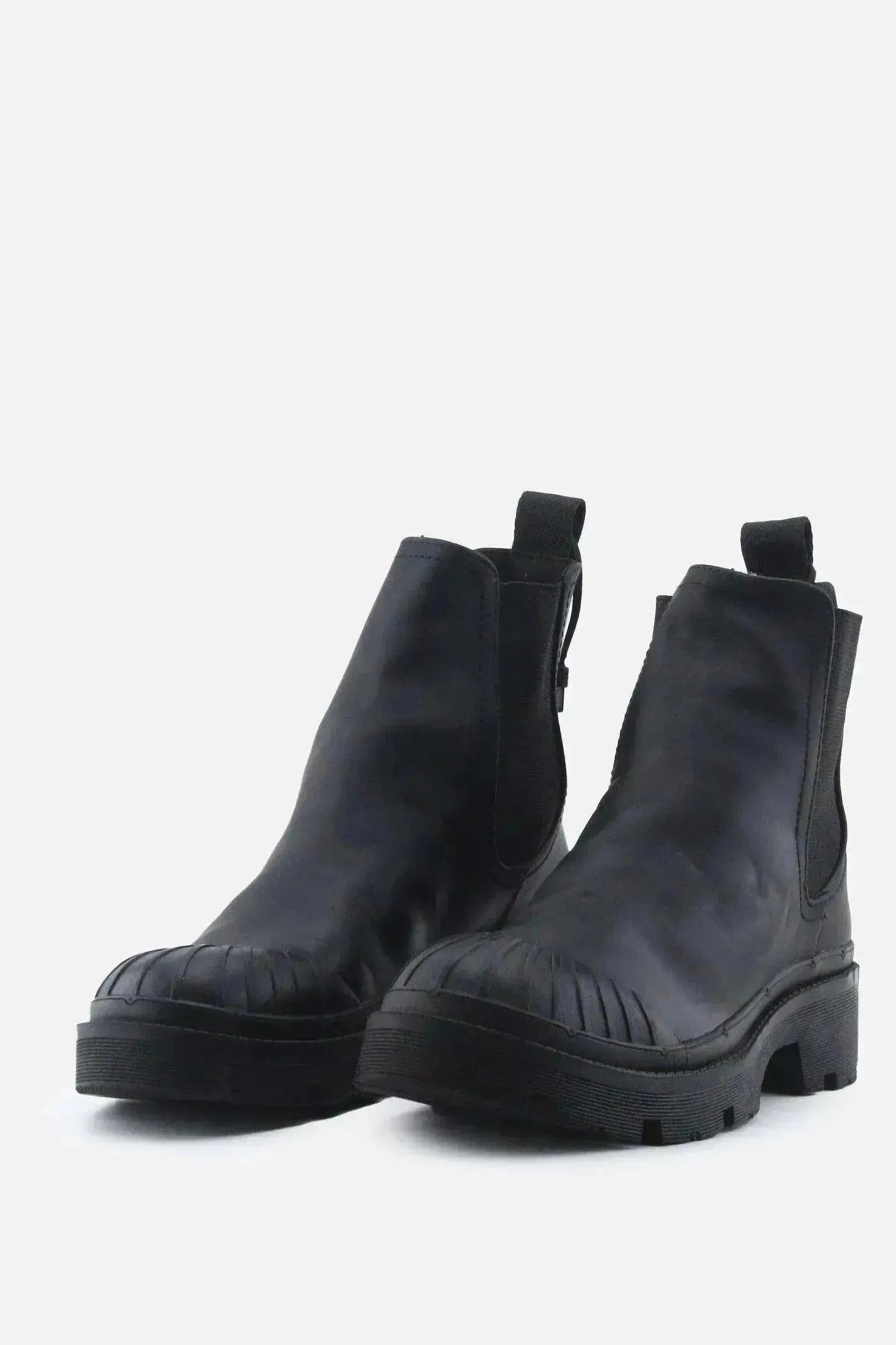 Zara Stretchable Ankle Boots | 100% Authentic Leather - sundaybazar