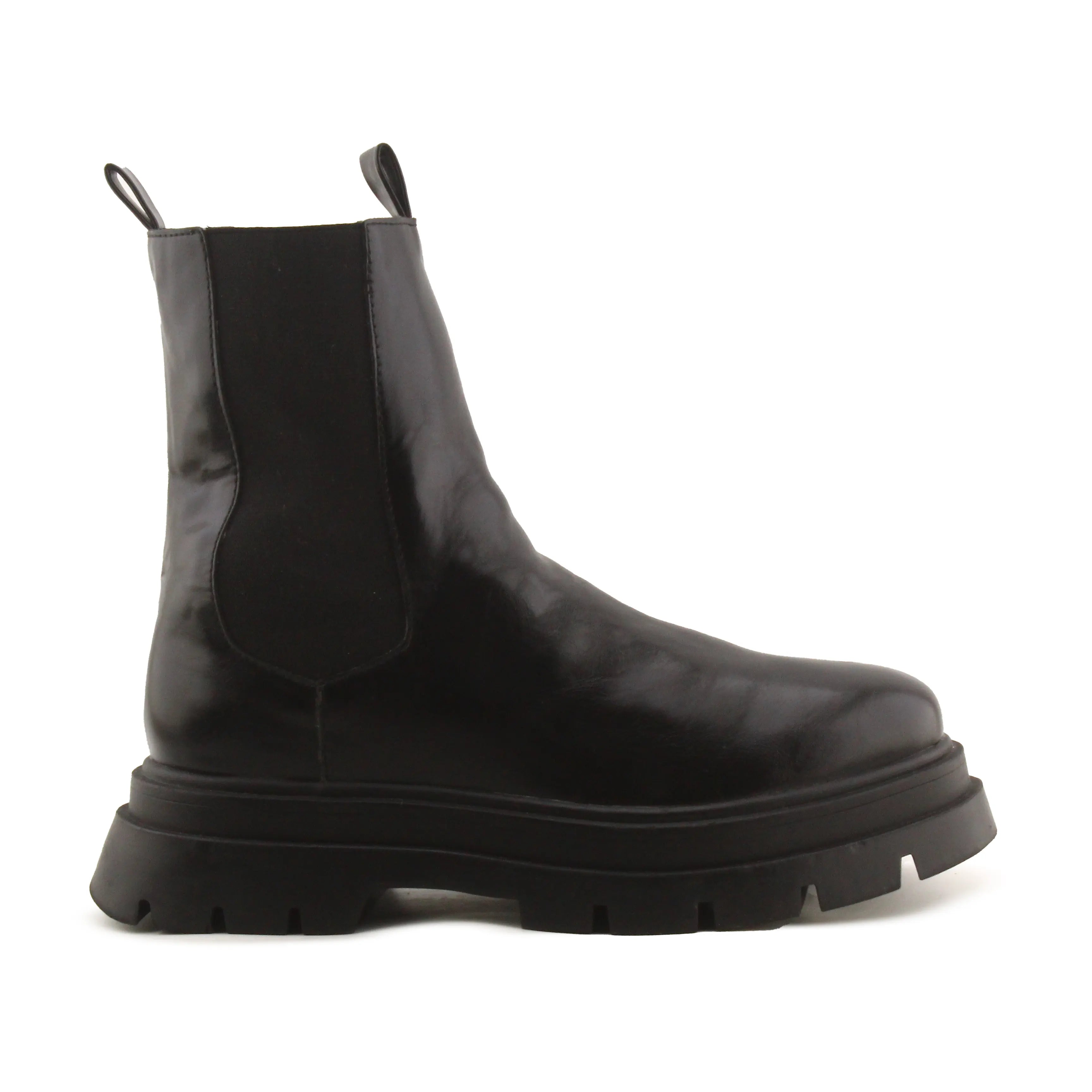 Pull & Bear Stretchable Ankle Boot | 100% Authentic Leather