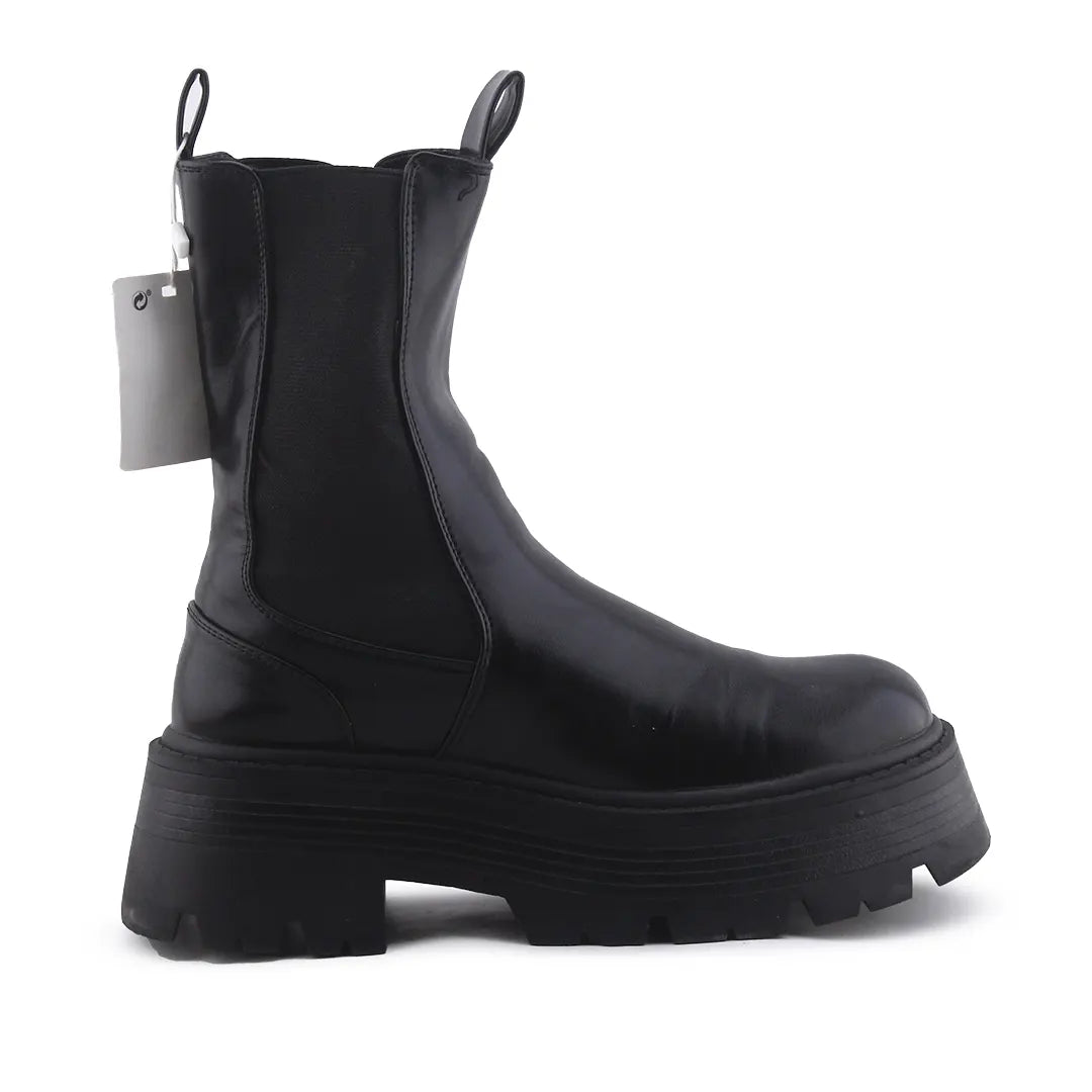 Pull & Bear Stretchable Ankle Boot | 100% Authentic Leather