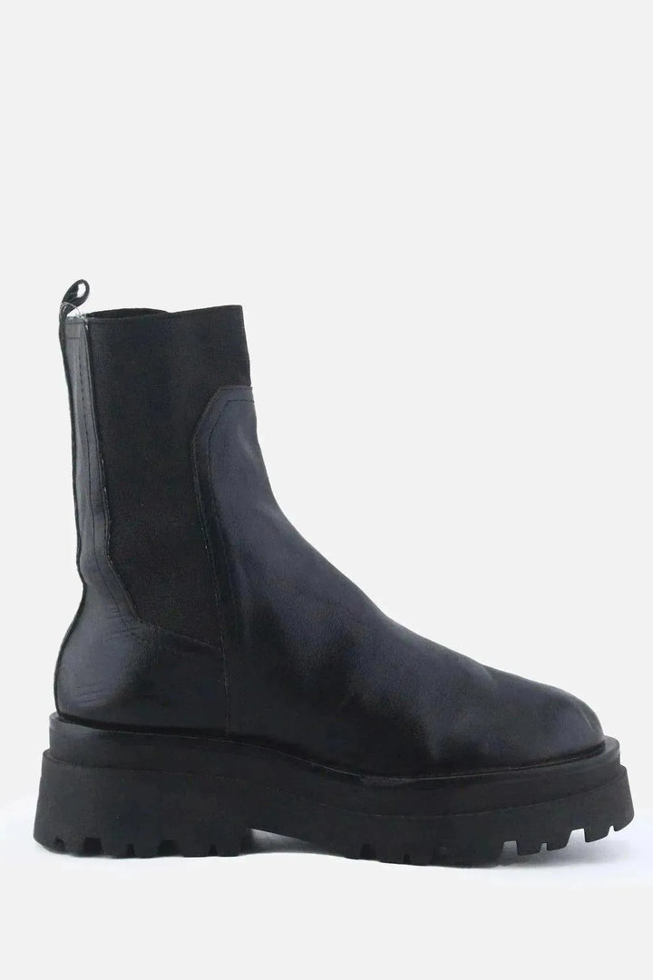 Stradivarius Stretchable Ankle Boots | 100% Authentic Leather - sundaybazar
